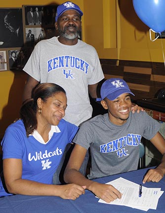  Midwood  HS Hurdling Phenom Signs with University of Kentucky