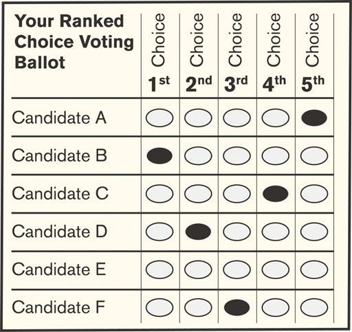 Ranked Choice Voting